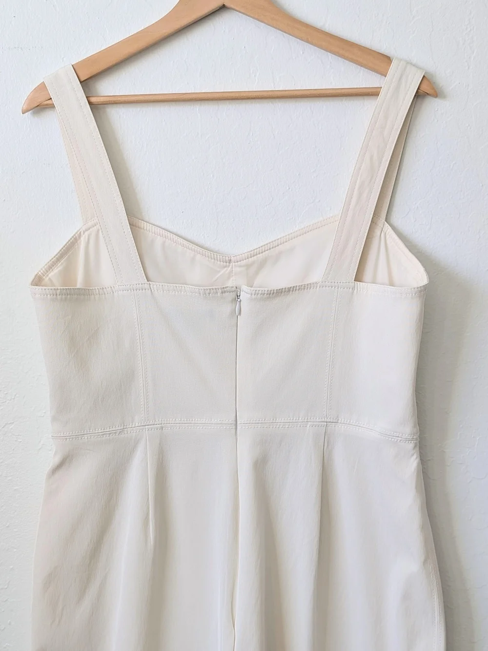 J. Crew Tailored Classic Mini Dress in Cream Size 14 - Like new!